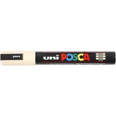 Beige Pencils Uni Posca PC-5M Medium Bullet Beige