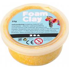 Gule Perleleire Foam Clay Yellow Clay 35g