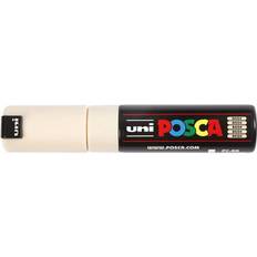 Beige Pencils Uni Posca PC-8K Broad Bullet Beige