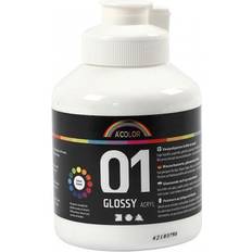 Acrylic Paint Glossy 01 White 500ml