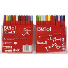 Berol Touch Pen Berol Colour Broad FIbre Tipped Pen 24-pack