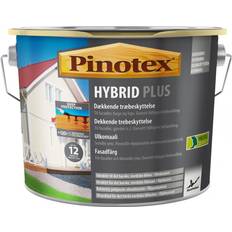 Pinotex Oliebaseret Maling Pinotex Hybrid Plus Træbeskyttelse Hvid 10L