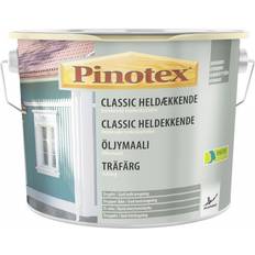 Pinotex Hvide Maling Pinotex Classic Heldækkende Træbeskyttelse Hvid 1L