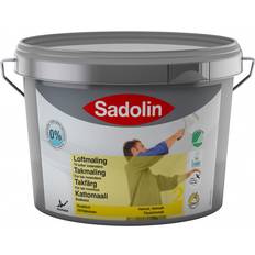 Takfärg vit helmatt Sadolin - Takfärg Vit 2.5L