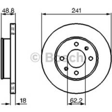 Cars Brake System Bosch 0 986 479 286