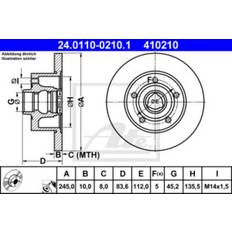 Bremsesystem ATE 24.0110-0210.1