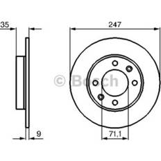 Bosch Bremsesystemer Bosch 0 986 479 B40