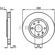 Bremsesystem Bosch 0 986 478 980