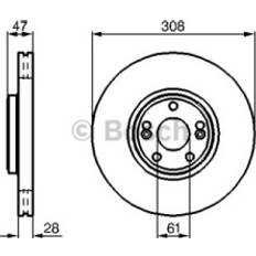 Bremsesystem Bosch 0 986 479 199