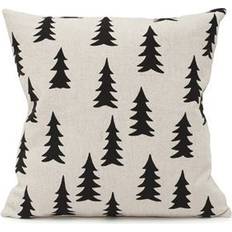 Fine Little Day Gran Cushion Cover Black, Beige (48x48cm)