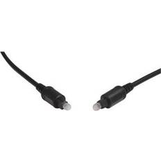 Optisk toslink digital kabel 2m Deltaco Toslink - Toslink 2m