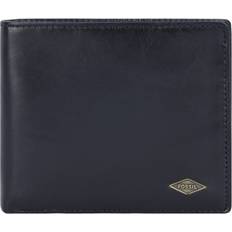 Fossil Ryan RFID Large Coin Pocket Bifold - Black