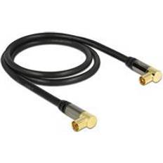 DeLock Gold Antenna 9.5mm - 9.5mm (2x angled) MF 1m