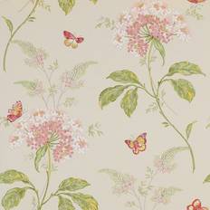 Colefax and Fowler Rosa Tapeter Colefax and Fowler Messina - Pink/Green (07132-04)