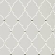 Argento Carte da parati Sanderson Gittertapete Empire Trellis von Silver/ Calico grigio