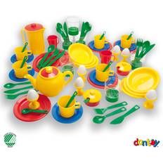 Kaffeservis leksaker Dantoy Breakfast & Dinner Set in Box 78Pcs