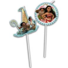 Disney Köksutrustning Disney Vaiana Straw Köksutrustning 6st