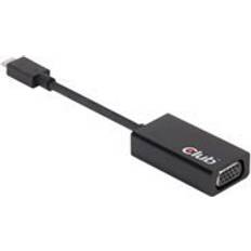 Club 3D USB C - VGA Adapter M-F 0.2m