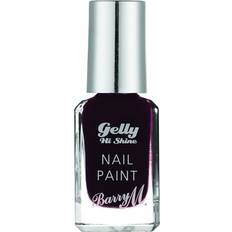 Barry M Nail Polish Gelly Hi Shine Black Cherry 10ml