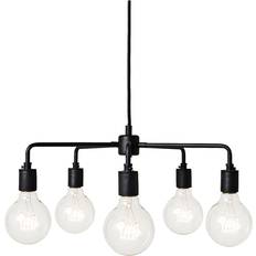 E27 - Lysekroner Loftlamper Menu Leonard Black Pendel 46cm