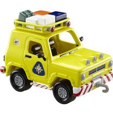 Plastic Jeeps Character Fireman Sam Push Along Vehicle Mountain Rescue 4x4