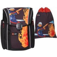 Lego city skoletaske LEGO City Fire 22L - Black