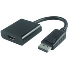 MicroConnect DisplayPort - HDMI High Speed Adapter M-F