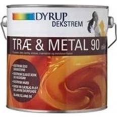 Dyrup træ metal 90 Dyrup 90 Metalmaling, Træmaling Hvid 0.75L