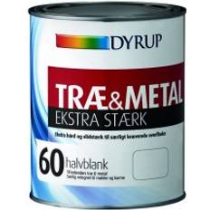 Dyrup 60 Metalmaling, Træmaling Hvid 1L