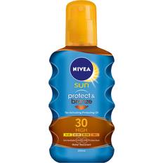 Öljy Auringonsuojaukset Nivea Sun Protect & Bronze Oil Spray SPF30