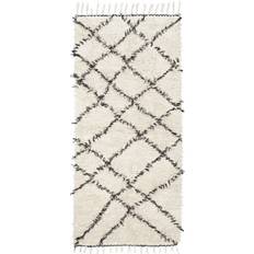 House Doctor Riba Vit, Svart 90x200cm