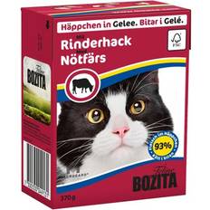 Kæledyr Bozita Chunks in Jelly With Beef 0.4kg