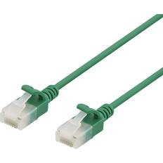 Ultra slim deltaco Deltaco Slim U/UTP Cat6a RJ45 - RJ45 LS0H 2m