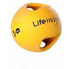 Gul Medicinbolde Lifemax Double Handle Medicine Ball 6kg