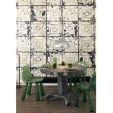 Carte da parati NLXL Tins Large White Wallpaper