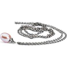 Trollbeads Halsband Trollbeads Fantasy Necklace - Silver/Pearl