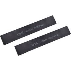 Casall Trainingsuitrustingen Casall Rubber Band Medium 2pcs Black, Unisex, Apparatuur, Trainingsapparatuur, Training, Zwart, ONESIZE