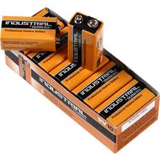 Pris 9v batteri Duracell 9V Industrial 10-pack