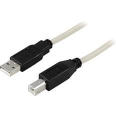 Deltaco USB A - USB B M-M 2.0 5m