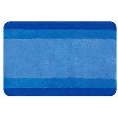 Blue Bath Mats Spirella Balance Blue 55x65cm