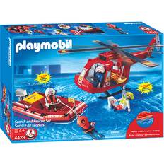 Playmobil helicopter Playmobil SOS Helicopter Rescue Boat 5005