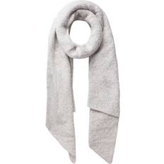 Dame - Hvite Skjerf & Sjal Pieces Soft Knitted Long Scarf - Brown/Moonbeam