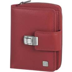 Greenburry Spongy Nappa Leather Wallet - Red