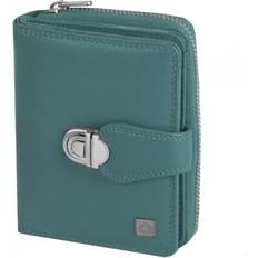 Greenburry Spongy Nappa Leather Wallet - Petrol