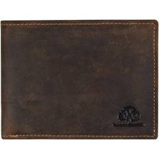 Tegnebøger & Nøgleringe Greenburry Vintage Original Landscape Leather Wallet - Antique Brown