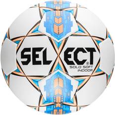 Select Groot Voetballen Select Voetbal Solo Soft Indoor wit/blauw mt 4/5