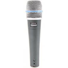 Shure Beta 57A Microphone aluminium, bleu métallisé