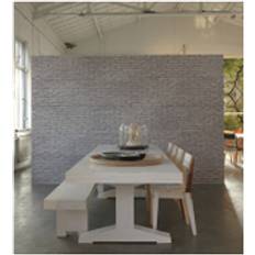 Papiers peints NLXL Silver Grey Brick Wallpaper