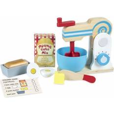 Melissa & Doug Spielküchen Melissa & Doug Wooden Make a Cake Mixer Set