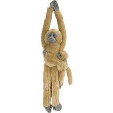 Toys Wild Republic Hanging Common Langur with Baby Stuffed Animal 20"